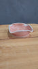 Ceramic trinket bowl - Trinket dish - Pink squared