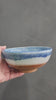 Handmade pottery serving bowl- Blue ceramic bowl - Large salad bowl - Fruit bowl - Unique display bowl