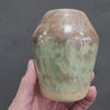 Ceramic bud Vase - Handmade small pottery vase- Stoneware vase made in Australia - Mother of pearl finish