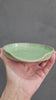 Handmade Ex large pottery Spoon rest - soft green ceramic spoon rest - kitchen gift - spoon rest for kitchen counter