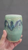 Handmade Ceramic Vase, Stoneware Flower Vase, Australian Pottery, Green Blue Vase, Modern Home Decor, Unique Gift