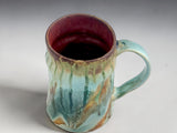 Handmade ceramic coffee mug 400ml Bush Creek Earth Collection front view
