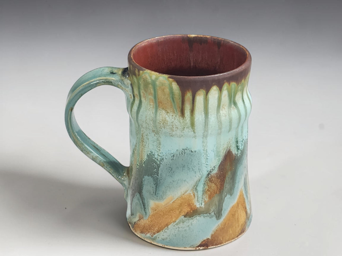 Bush Creek Earth Collection handmade pottery mug by Buxton Pottery