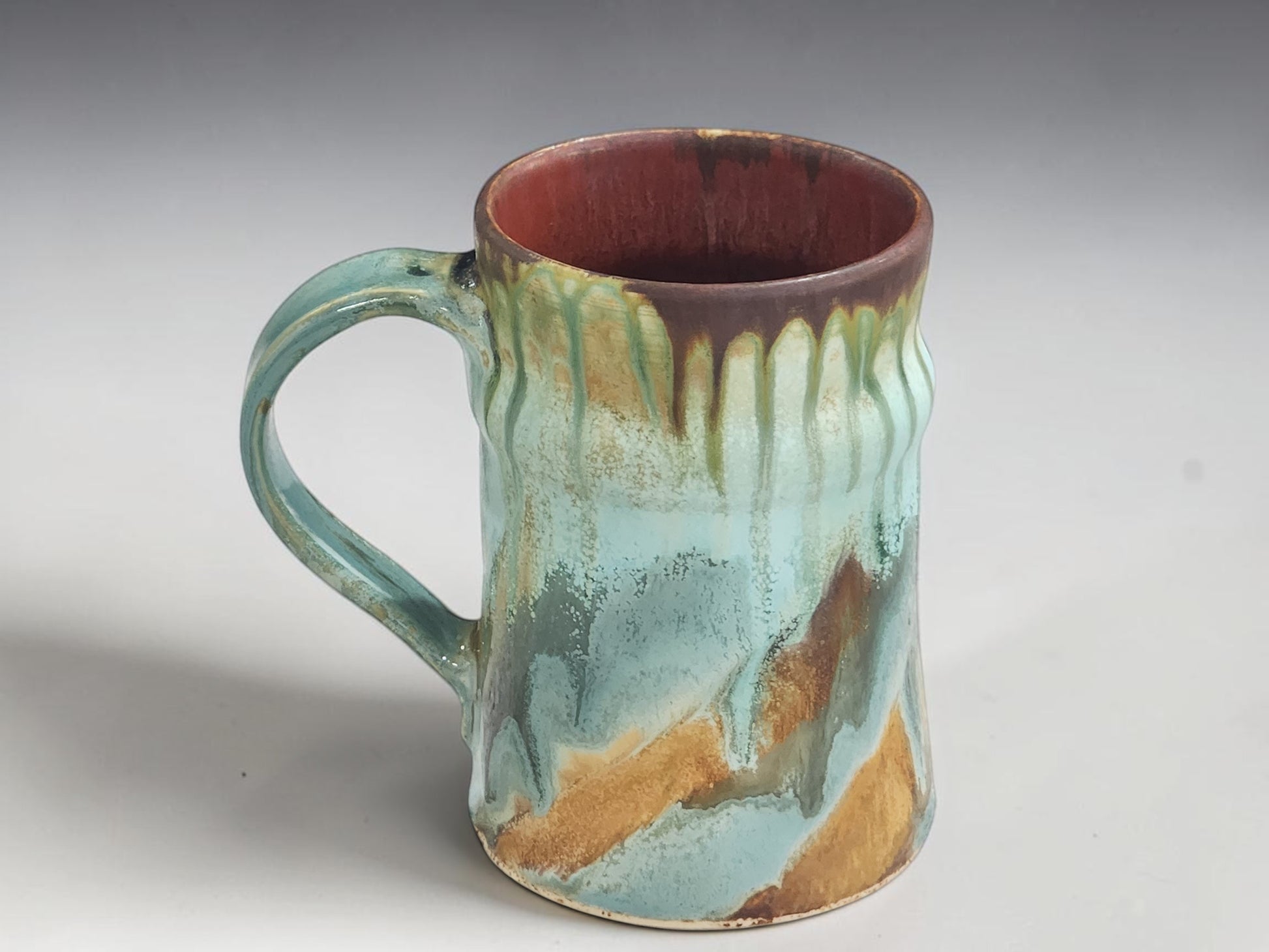 Bush Creek Earth Collection handmade pottery mug by Buxton Pottery