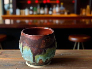 Japanese-inspired yunomi ceramic cup handmade in Melbourne