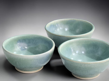 Small pottery handmade bowl -  Condiment - Salt-  Dipper -trinket bowl