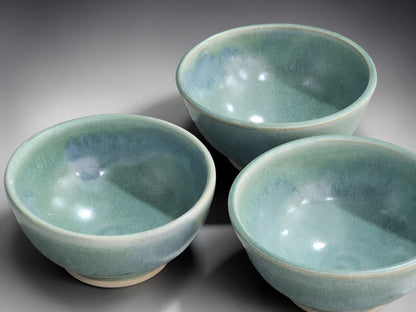 Small pottery handmade bowl -  Condiment - Salt-  Dipper -trinket bowl