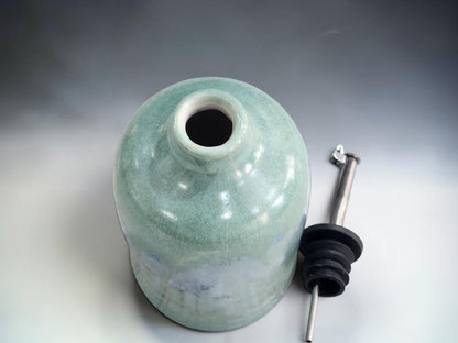 Unique Australian pottery oil bottle gift for home cooks