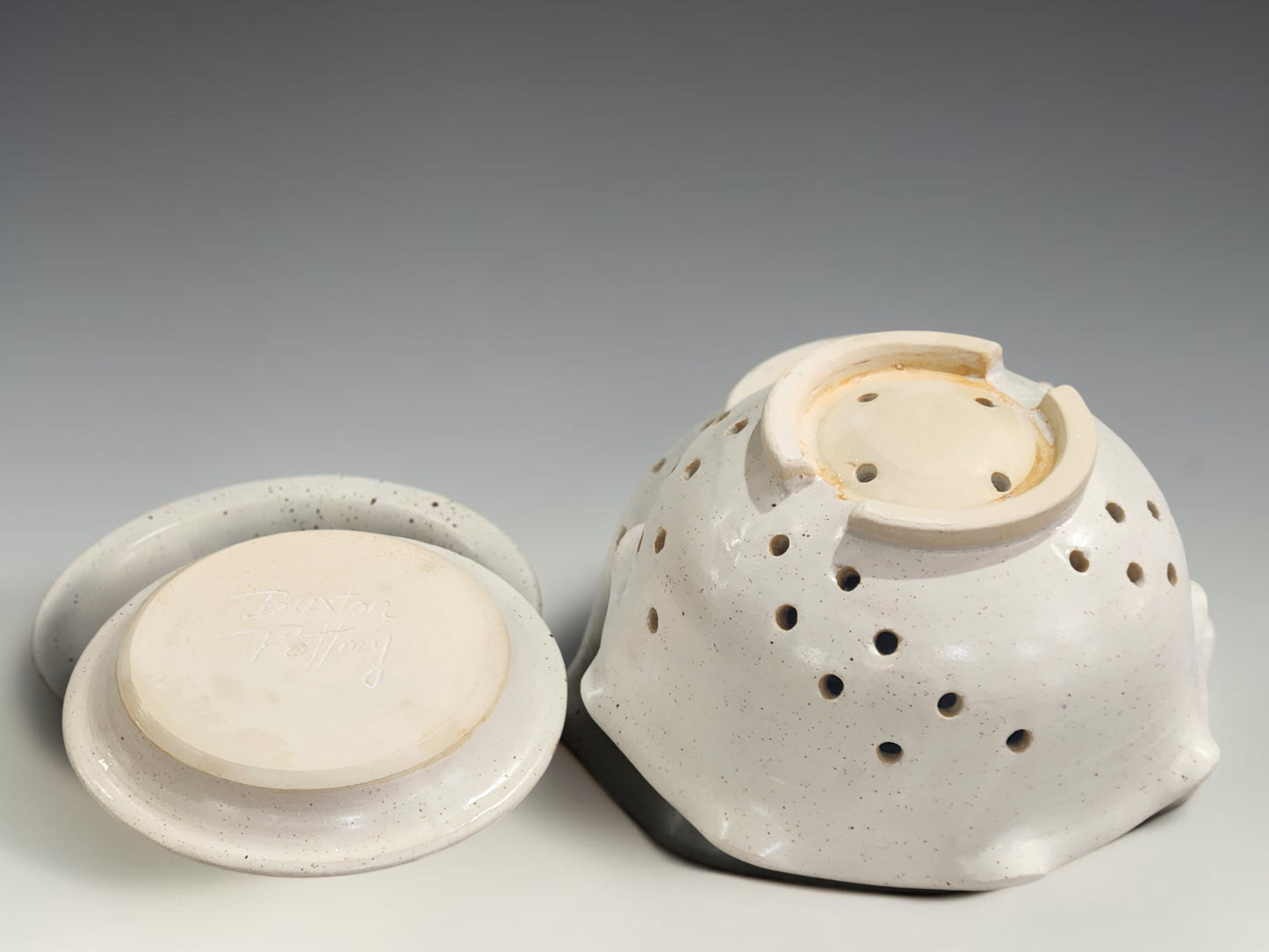 Buxton Pottery handmade berry bowl, unique ceramic kitchen gift for food lovers