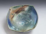 unique handmade pottery bowl square shape ceramic bowl