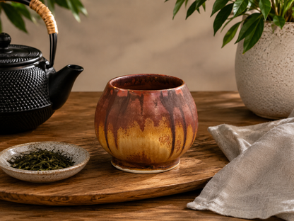 Handmade Japanese Style Tea Cup – 300ml | Bush Creek Earth Collection
